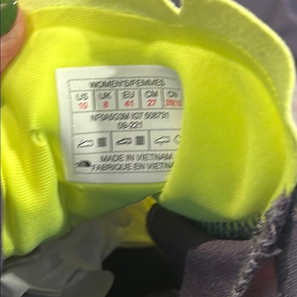 The North Face Women’s Sz 10 VECTIV Eminus Trail Running Shoe • NEW! - Picture 10 of 11